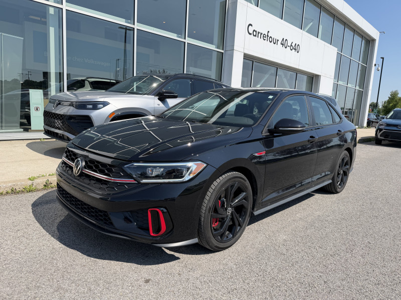 Black 2024 Volkswagen Jetta GLI Sedan Manual
